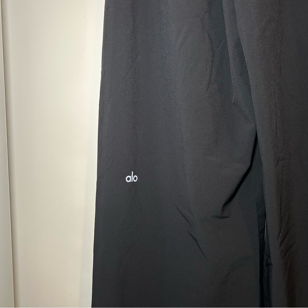 Alo Yoga High-Waist Pursuit Trouser Regular Black Size Extra Extra Small - Picture 8 of 14